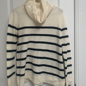 Striped Turtleneck